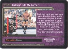 Revolution Batista Is In My Corner!